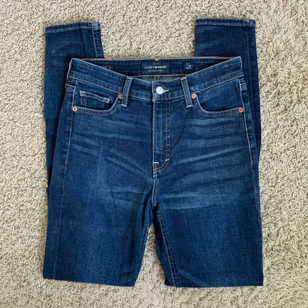 Lucky Brand Dark Blue Skinny Jeans